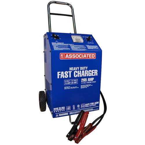 Associated 6009AGM 6/12V, 70/60/30A AGM Charger, 265 Amp Crank Assist