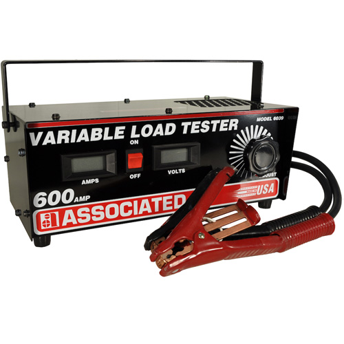 Associated 6039 Var Load Carbon Pile Tester 6/12/24V 600A Digital