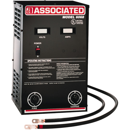 Associated 6068 12V Parallel Battery Charger Digital 230V