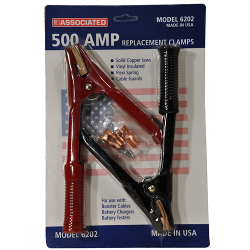 Associated 6202 500 Amp Replacement Clamps