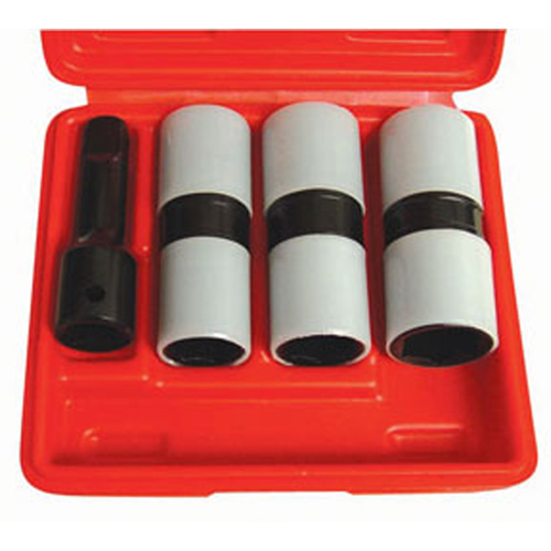 Astro Pneumatic 78803 1/2" Drive Thin Wall Protective Sleeves Impact Socket Set