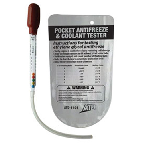 ATD 1101 Pocket Antifreeze And Coolant Tester With Pouch