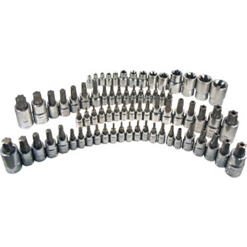 ATD 13772 72 Pc Master Star Bit Socket Set