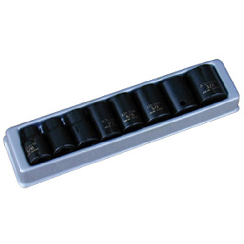 ATD 2200 3/8" 6-Point Shallow Impact Socket Set