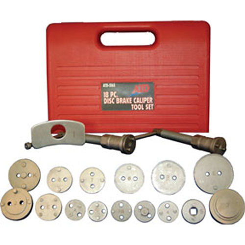 ATD 5165 18 Pc. Disc Brake Caliper Tool Set ToolDiscounter