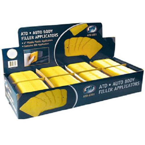 ATD 6801 AUTO BODY FILLER APPLICATORS, 200 PIECE Tool Discounter