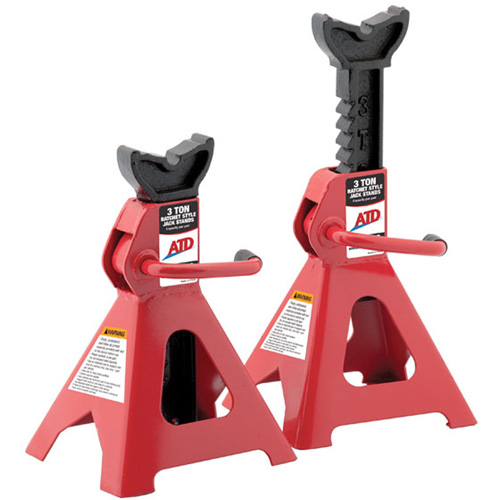 ATD 7443 3Ton Jack Stand Ratchet Style ToolDiscounter