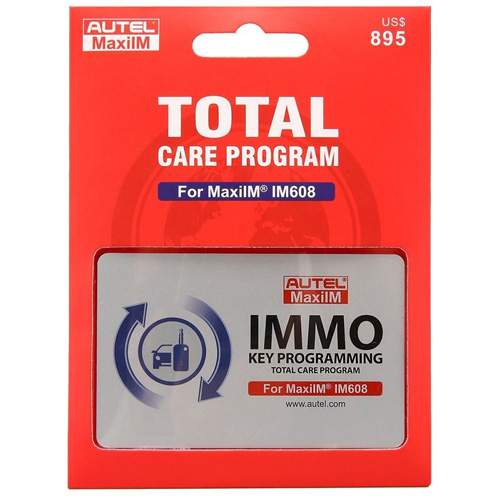 Autel AUL-IM6081YRUPD Total Care Program for Maxiim IM608 Key