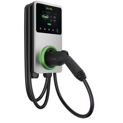Autel AUL-MCC50AHI MaxiCharger Commercial Grade Level 2 50A EV Charging Station with In-Body Holster Hardwire