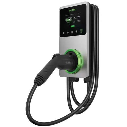 Autel AUL-MCC50AHI MaxiCharger Commercial Grade Level 2 50A EV Charging Station with In-Body Holster Hardwire
