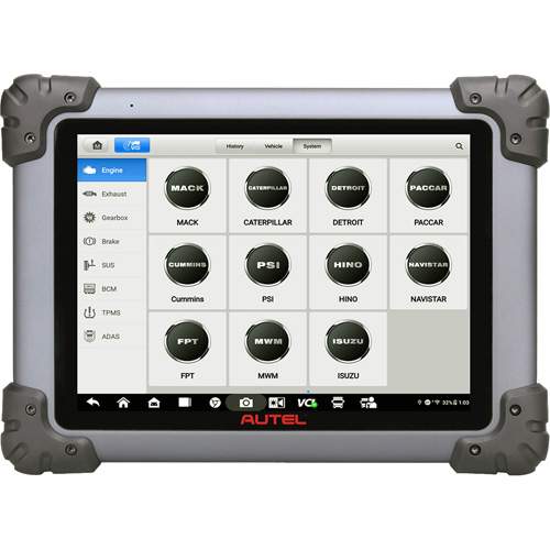 Autel AUL-MS908CVII MaxiSYS MS908CVII Commercial Vehicle Diagnostics &amp; Service Tablet