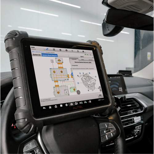 Autel AUL-MS909EV MaxiSYS MS909EV Advanced EV Diagnostics with Maxiflash VCI/J2534