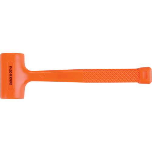 Aurora Tools TJZ035 Dead Blow Hammer, 8 oz., Textured Grip, 10-1/2" L