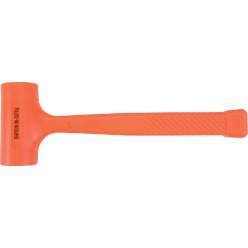 Aurora Tools TJZ036 Dead Blow Hammer, 16 oz., Textured Grip, 11-3/4" L