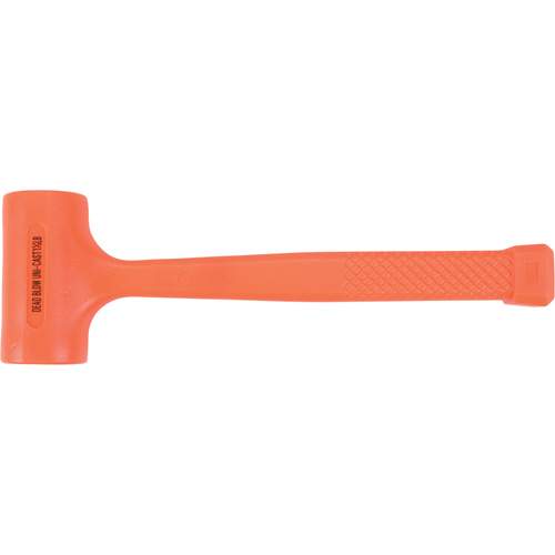 Aurora Tools TJZ037 Dead Blow Hammer, 24 oz., Textured Grip, 12-3/4" L