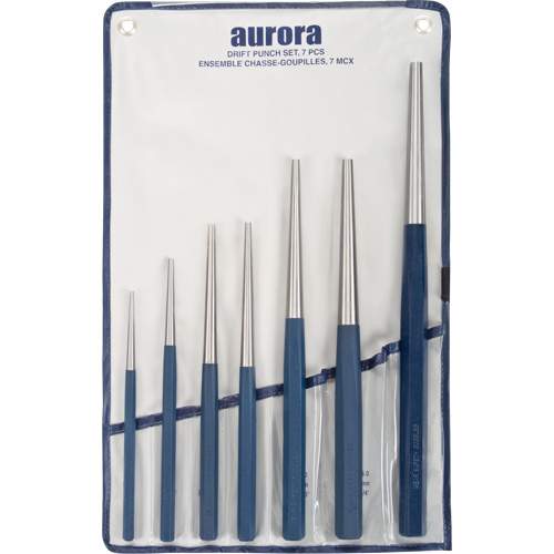 Aurora Tools TLZ422 Drift Punch Set, 7 Pieces