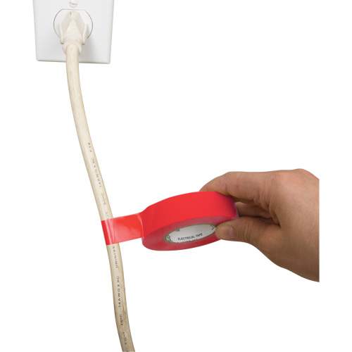 Aurora Tools XH383 Electrical Tape, 19 mm (3/4") x 18 M (60'), Red, 7 mils