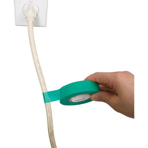 Aurora Tools XH384 Electrical Tape, 19 mm (3/4") x 18 M (60'), Green, 7 mils