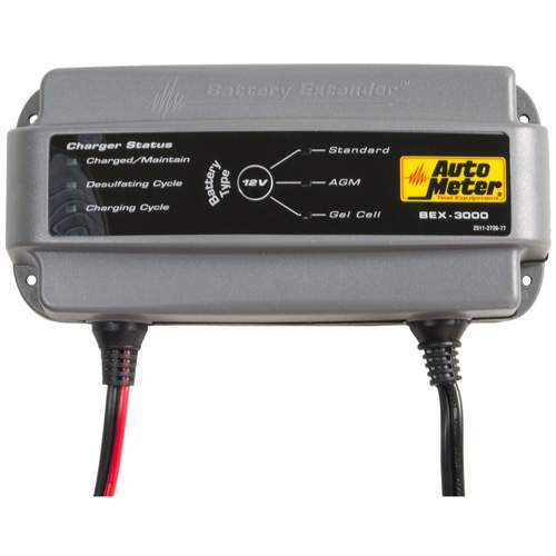 AutoMeter BEX-3000 Battery Extender, 12 V, 3 A