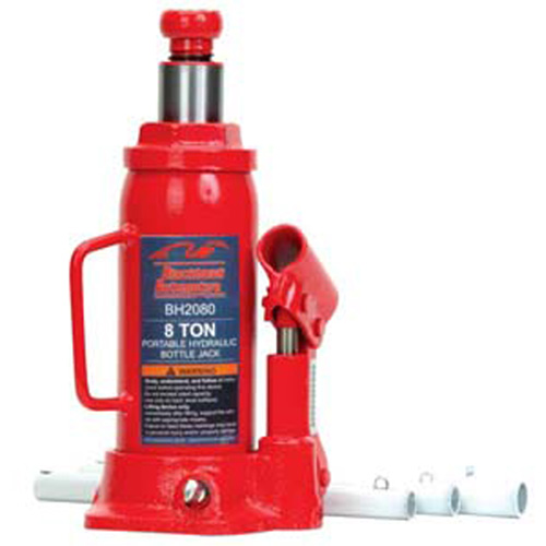 Blackhawk BH2080B 8 Ton Hydraulic Side Pump Bottle Jack