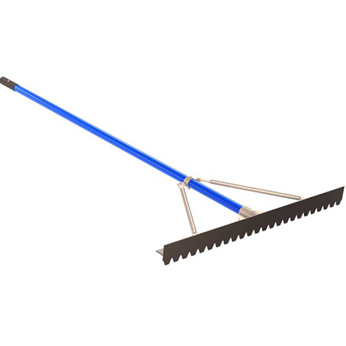 Bon 12-236-B9 Blunt Tooth Asphalt Lute Rake