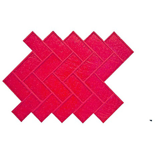 Bon 12-876-B6 Herringbone Brick Concrete Floppy Texture Mat