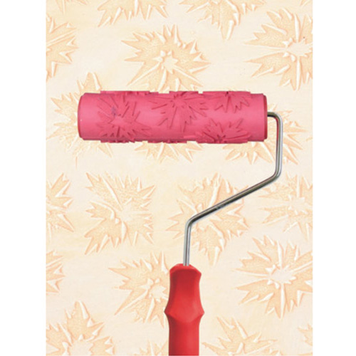 Stucco Texture Roller 7in, Geometric Squares