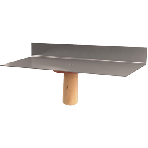 Bon 15-247-B9 Steel Hawk, 12 Inch x 6 Inch, With Lip