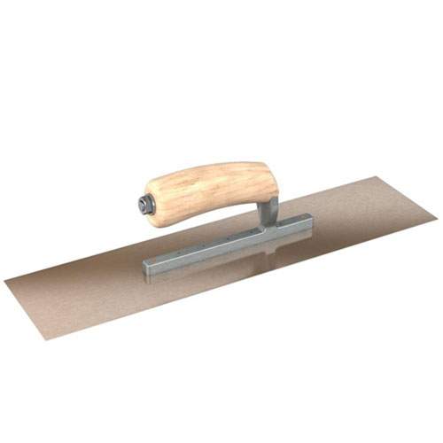 Bon 66-141-B9 13 x 5 Finishing Trowel, Square End, Short Shank