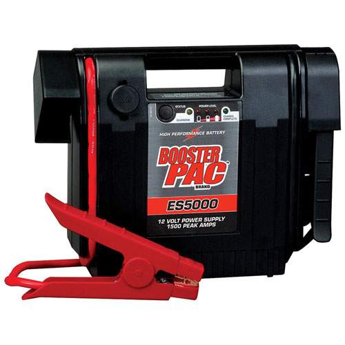 Booster Pac ES5000 Portable Battery Booster 1,500 Peak & 400 Cranking