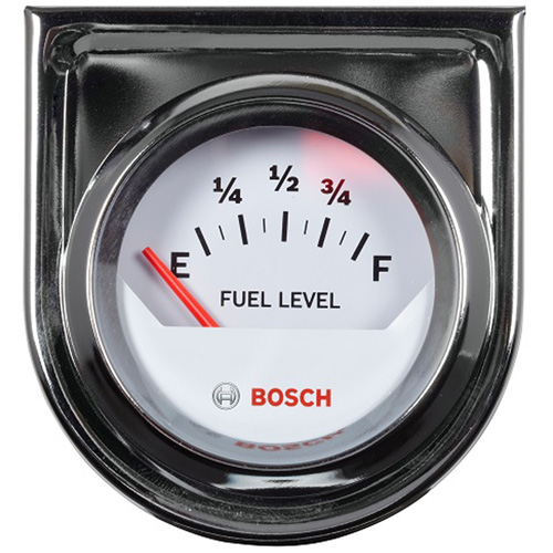 Sunpro CP7950 Electrical Fuel Level Gauge Black Dial
