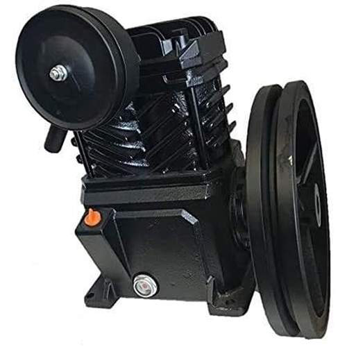 Campbell Hausfeld VT4923 Air Compressor Pump with Flywheel, Twin Cylinders, Cast Iron, 135 PSI, 3 HP