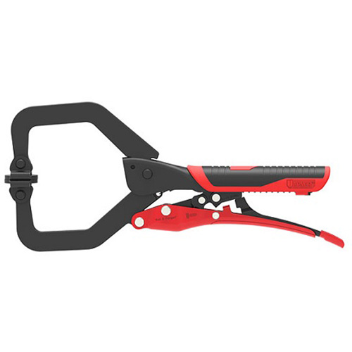 Armor Tools A06201G 7 Inch Auto Adjusting Swivel Pad CClamp, Gripped