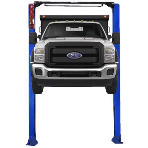 Coats 4T216SSB1 16,000lb Blue 2-Post, 108" Drive-Thru, 208/230V