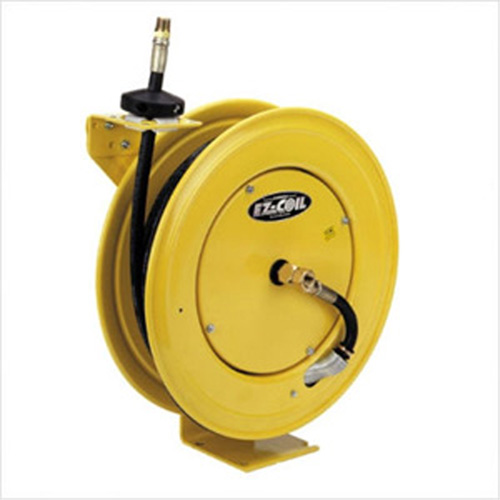 2500 psi Size 2 EZ-Coil Heavy Duty Safety Hose Reel w/ Hose Hose: 50 ft 1/2 Inside Diameter 2500 psi Size 2 EZ-Coil Heavy Duty Safety Hose Reel w/ Hose Hose: 50 ft 1/2 Inside Diameter
