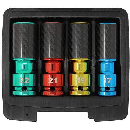 CTA 4250 Lug Socket Set with Carbon Fiber Sleeves