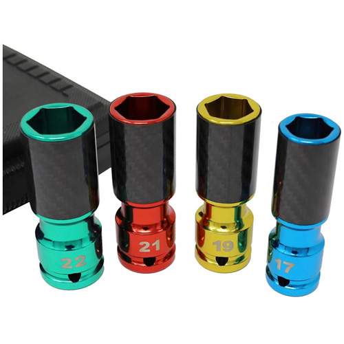 CTA 4250 Lug Socket Set with Carbon Fiber Sleeves