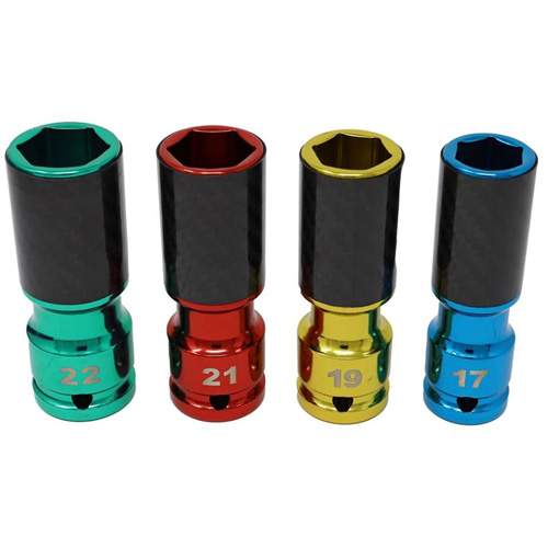 CTA 4250 Lug Socket Set with Carbon Fiber Sleeves