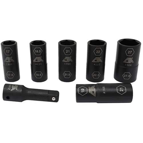 CTA 7307 7 Pc. Half Metric Flip Socket Set