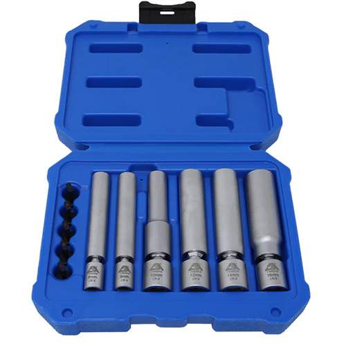 CTA 7392 6 Pc. Spark Plug &amp; Glow Plug Socket Set