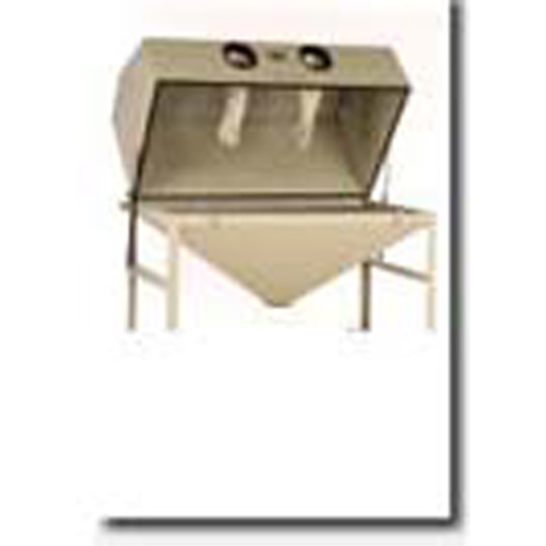 Cyclone FT6035 Glass Bead Blaster Full Top Opening - Dust Vac &amp; Foot Pedal