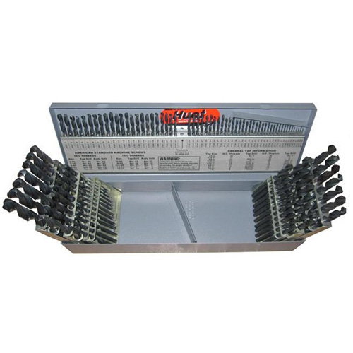 Drill America D/A115J-SET General Purpose Treated Drill Bit Set