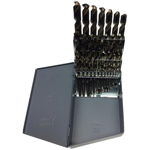 Drill America D/A29SCOSET 29 Pc HD Split Point Cobalt Screw Machine