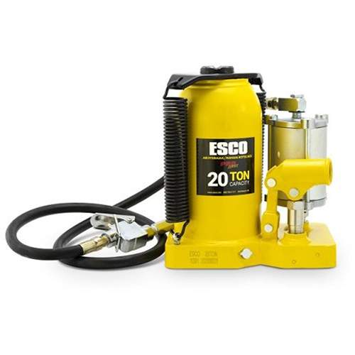 ESCO 10381 Pro Series 20 Ton Air Hydraulic Bottle Jack
