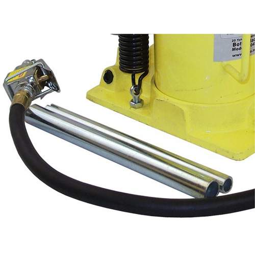 ESCO 10446 Yellow Jackit 20 Ton Air/Manual Bottle Jack (Welded Base)