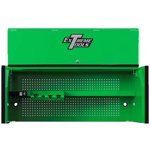 Extreme Tools RX552501HCGNBK 55 Inch RX Series Power Workstation Hutch, Green/Black