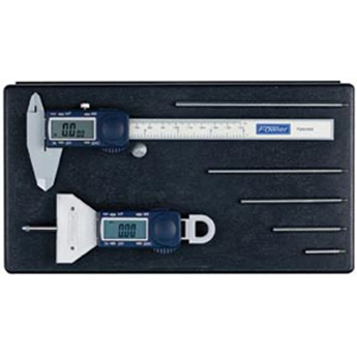 Fowler 54-004-255-0 Xtra Value Depth Gage And Poly-Cal Kit