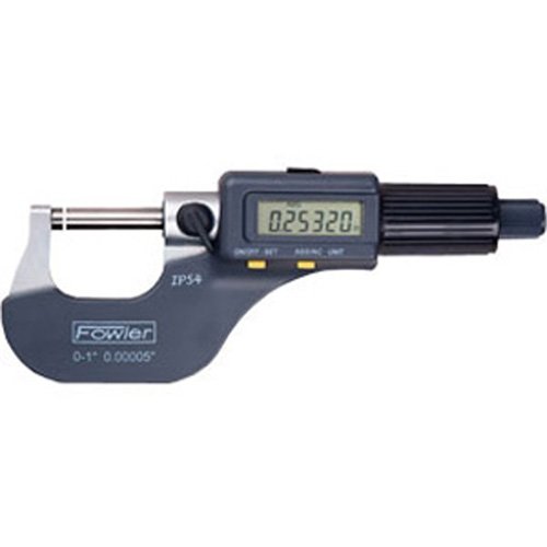 Fowler 54-860-002-1 Electronic Coolant Resistant Micrometer