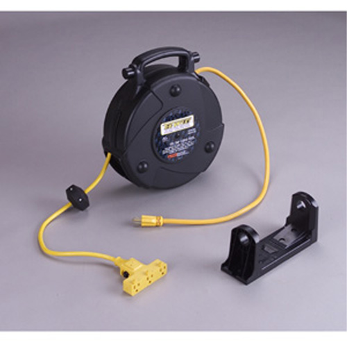 2200-3000 Mid Size Portable Power Supply Reel 40 Cord 40' Cord Saf-T-Lite 