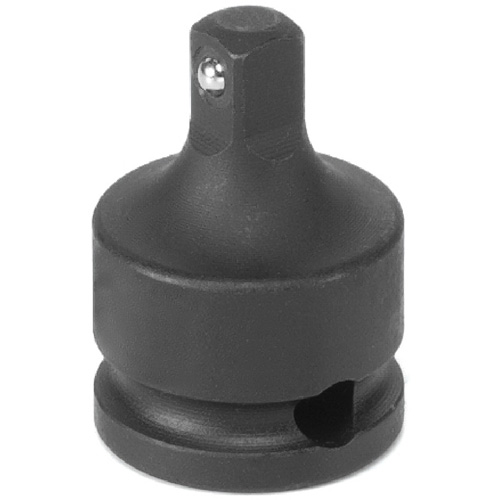 Grey Pneumatic 1138A Adapter, Impact, 3/8 To 1/2, Friction Ball